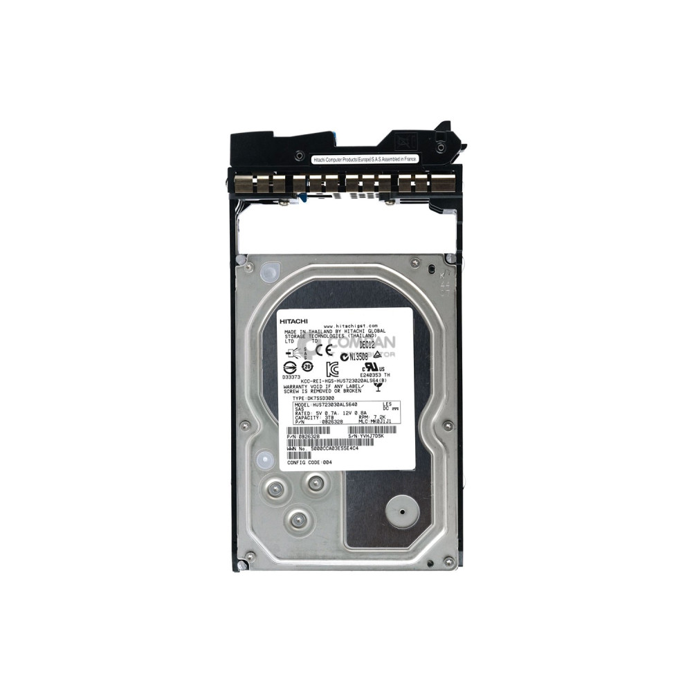 3285067-B HITACHI HDD 3TB 7.2K SAS 6G 3.5" LFF